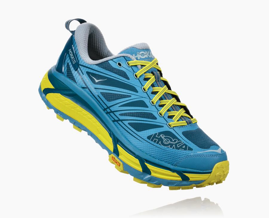 Hoka One One Spor Ayakkabı Erkek Mavi - Mafate Speed 2 - RJ9146307